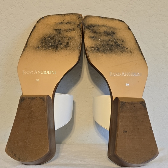 Enzo Angiolini Cream Sandals for Women. Made In Brazil. Size 8 - Picture 11 of 16